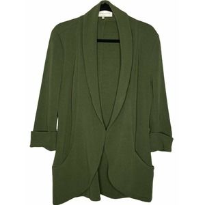 FrenchMauve 3/4 Sleeve Shawl Collar Jacket Med